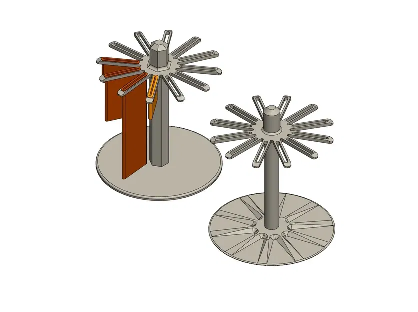 Giá đỡ dao xoay tùy chỉnh cho nhiều loại dao/lưỡi dao - Image 2