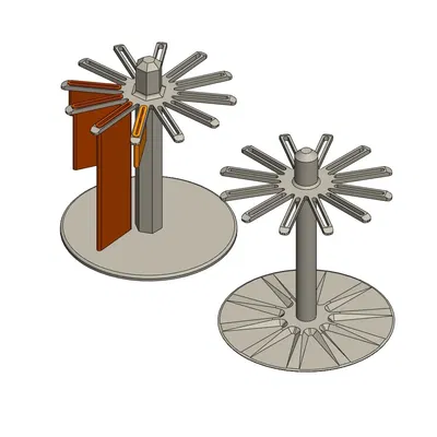 Giá đỡ dao xoay tùy chỉnh cho nhiều loại dao/lưỡi dao