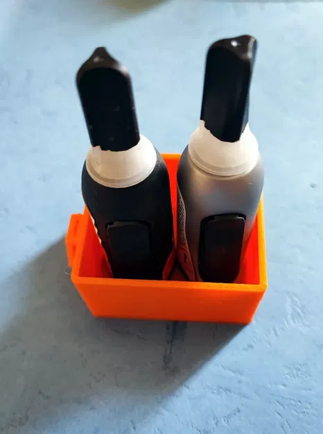 Giá đỡ hai chai keo cho tường lưu trữ tổ ong - Image 3