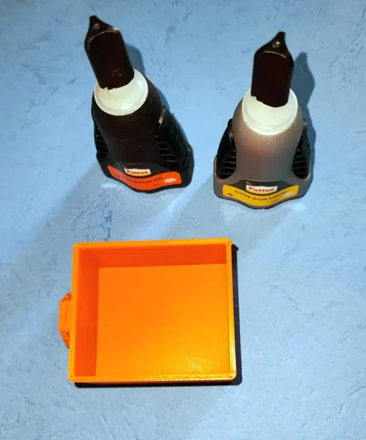 Giá đỡ hai chai keo cho tường lưu trữ tổ ong - Image 4