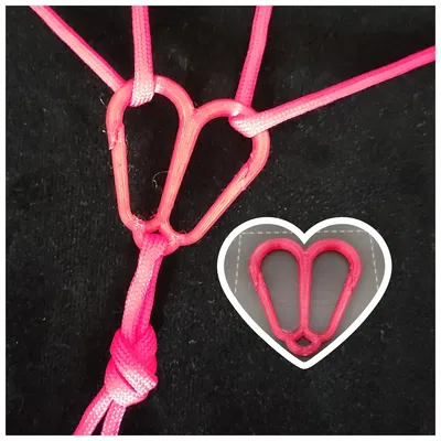 Bộ sưu tập khóa carabiner hình trái tim (HSCC)