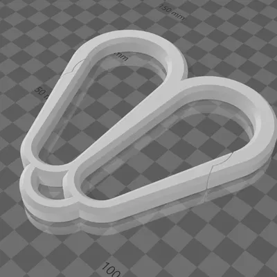 Bộ sưu tập khóa carabiner hình trái tim (HSCC)