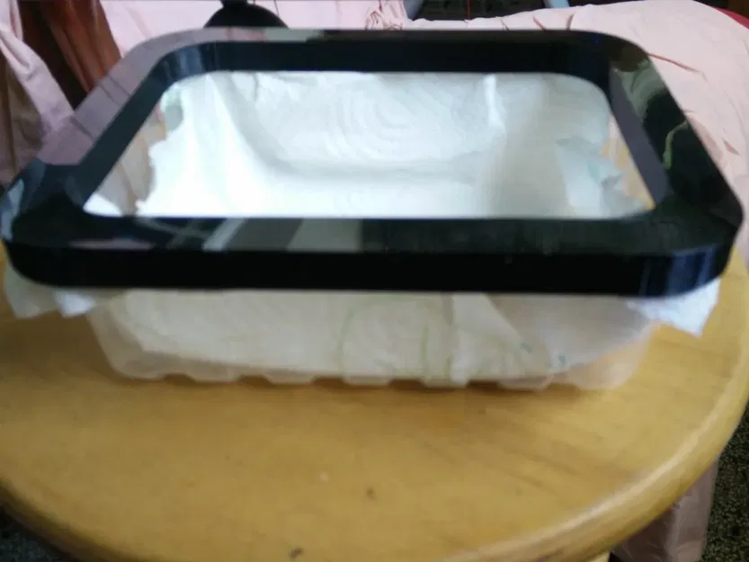 Khung giữ khăn bếp trong khay nhựa - Image 1