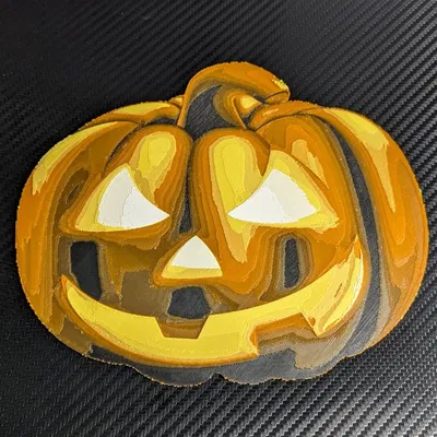 Đèn bí ngô Jack-O-Lantern phong cách HueForge