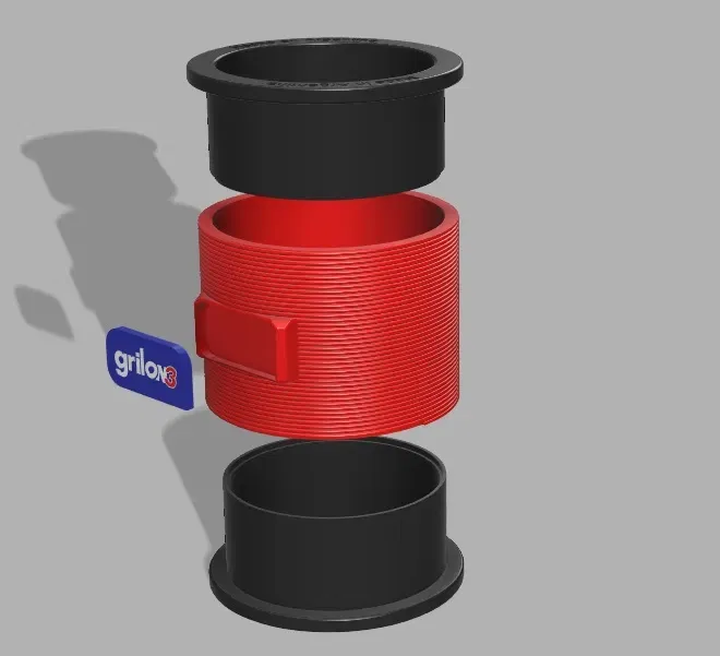 Vật chứa Grilon3 cho cuộn filament với thiết kế tối giản - Image 1