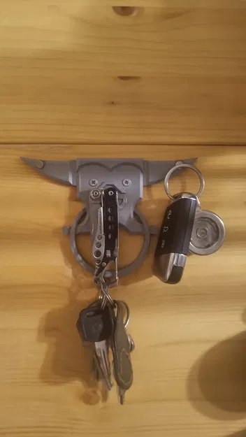 Móc treo chìa khóa hình bò hoặc bệ đúc - Image 2