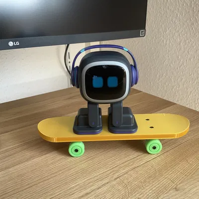 Skateboard EMO cho robot với nam châm neodym
