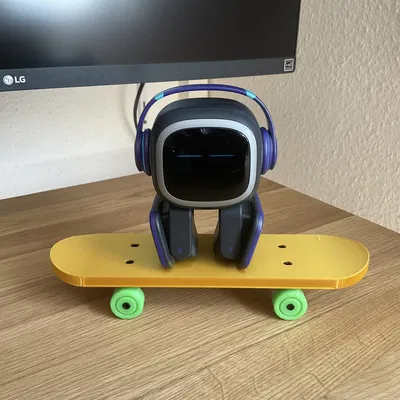 Skateboard EMO cho robot với nam châm neodym