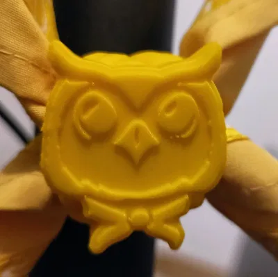 Vòng khăn cổ hình cú cho thủ lĩnh Brownie WAGGGS