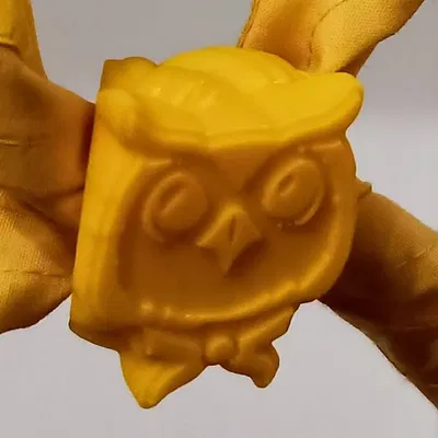 Vòng khăn cổ hình cú cho thủ lĩnh Brownie WAGGGS