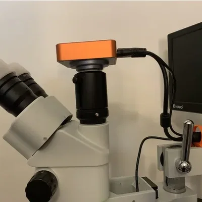 Hướng dẫn cáp cho kính hiển vi Amscope