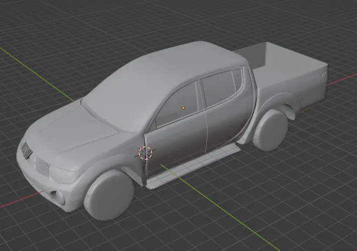 Mitsubishi L200 phiên bản 2009 với bánh xe xoay - Image 1