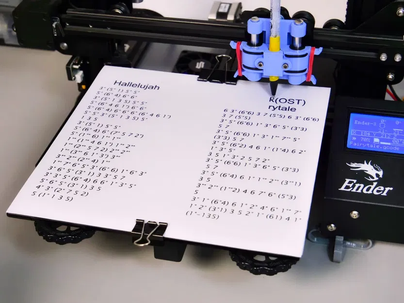 Giá đỡ và kệ cho bảng nhạc Kalimba (+20 bài hát in được) - Image 3