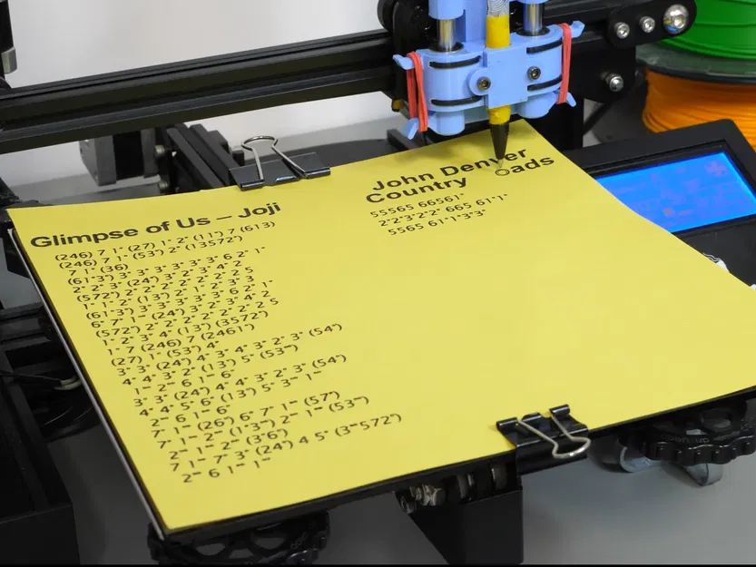 Giá đỡ và kệ cho bảng nhạc Kalimba (+20 bài hát in được) - Image 5