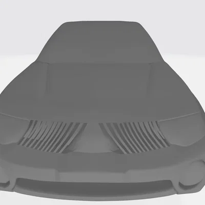 Mô hình xe tải Mitsubishi L200 2009 không có bánh xe