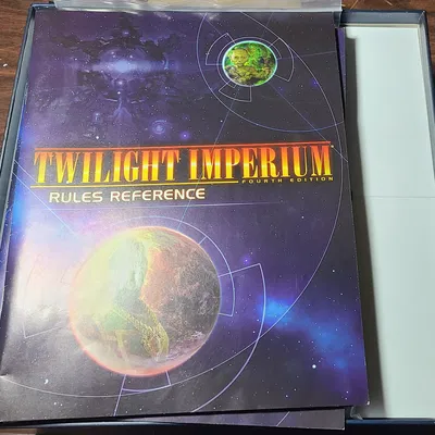 Tổ chức phụ kiện cho Twilight Imperium trong hộp POK