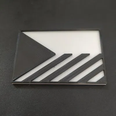 Cờ hai màu của Cộng hòa Séc kèm móc khóa