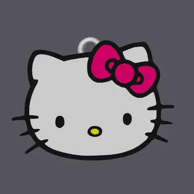 Móc khóa Hello Kitty đơn giản