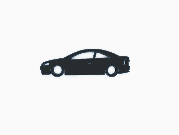 Móc khóa hình Opel Astra G Coupe - Image 1