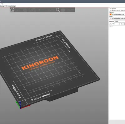 Hồ sơ PrusaSlicer cho máy in 3D Kingroon KP3S và KP3S Pro S1