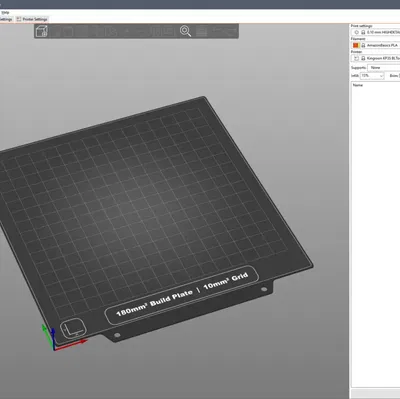 Hồ sơ PrusaSlicer cho máy in 3D Kingroon KP3S và KP3S Pro S1