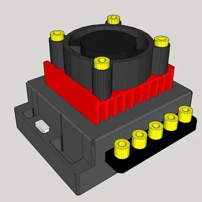 Bộ điều khiển ESC không chổi than giả 1/10