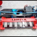 Giá đỡ pin cho Tamiya TA05 châssis carbon 3Racing - Thumbnail 1