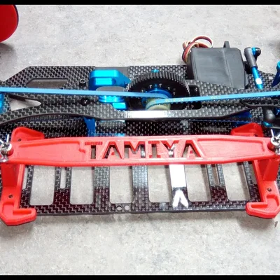 Giá đỡ pin cho Tamiya TA05 châssis carbon 3Racing