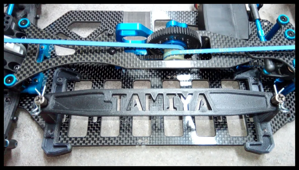 Giá đỡ pin cho Tamiya TA05 châssis carbon 3Racing - Image 9