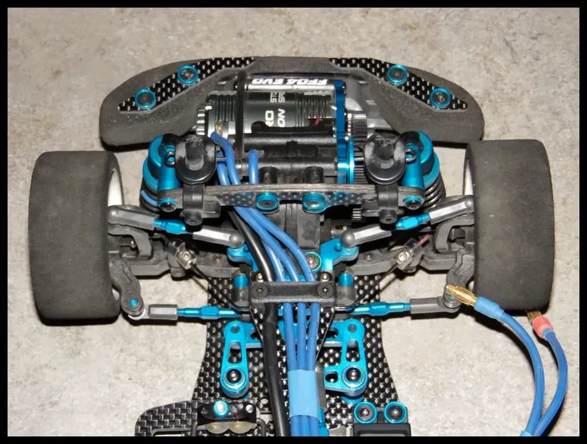 Hướng dẫn cáp động cơ cho Tamiya FF04 EVO - Image 1