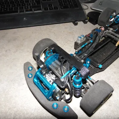 Giá đỡ giảm chấn Tamiya FF03 EVO lắp đặt dọc