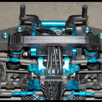 Giá đỡ giảm chấn Tamiya FF03 EVO lắp đặt dọc