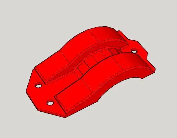 Nắp che bánh răng Tamiya TB EVO 7 - Image 2