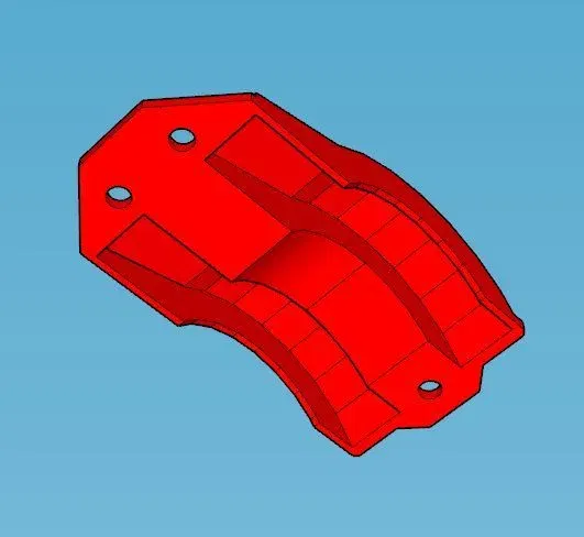 Nắp che bánh răng Tamiya TB EVO 7 - Image 3