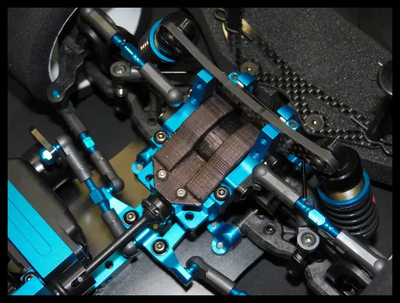 Nắp che bánh răng Tamiya TB EVO 7 - Image 4