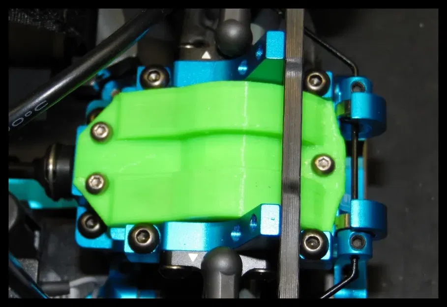 Nắp che bánh răng Tamiya TB EVO 7 - Image 5