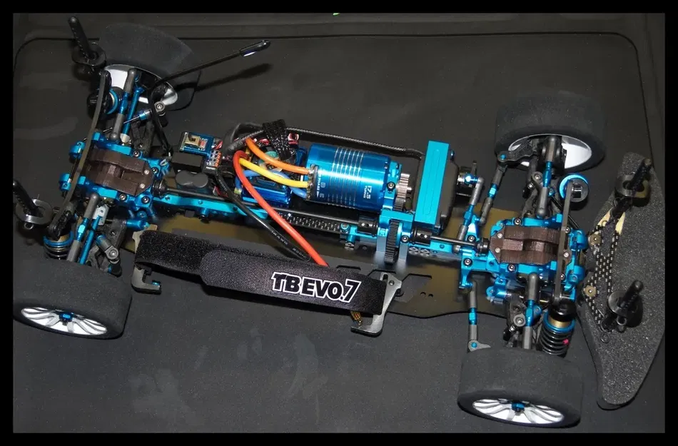 Nắp che bánh răng Tamiya TB EVO 7 - Image 7