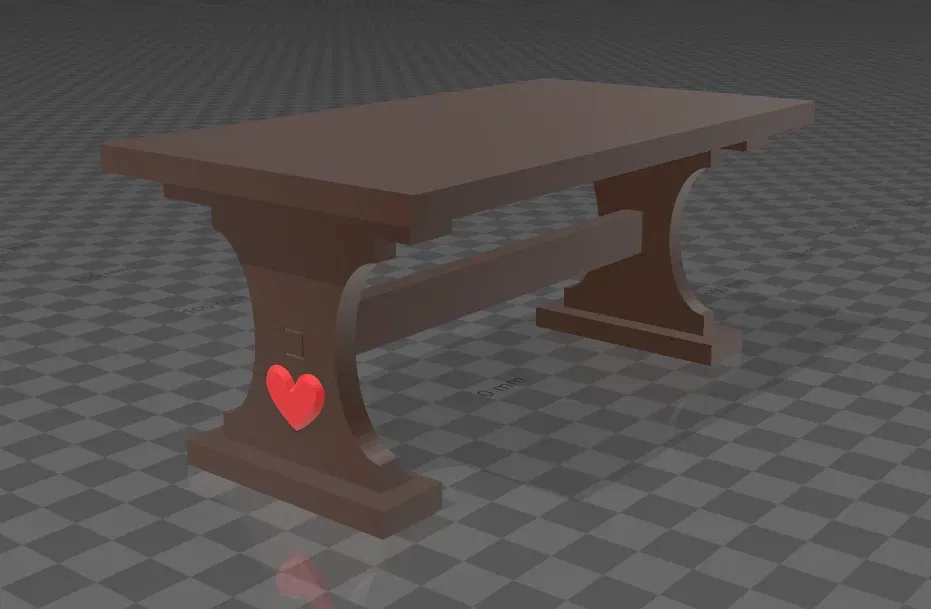 Bàn cho búp bê Evi - Image 2