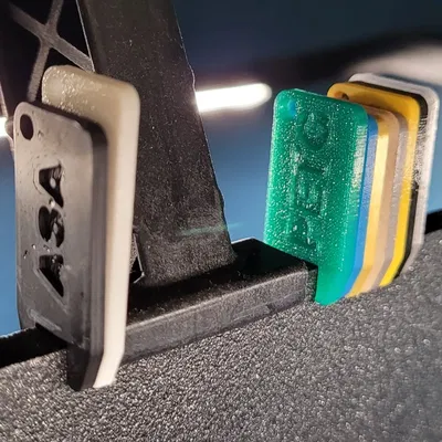 Kẹp mẫu filament với các chiều cao khác nhau cho máy in Prusa i3