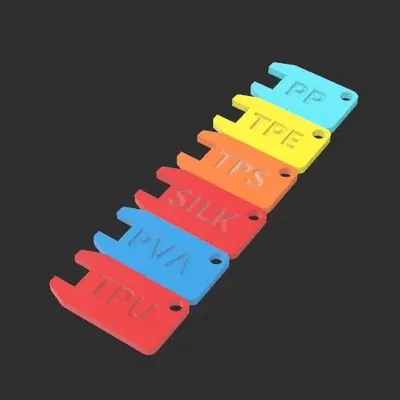 Bộ mẫu filament 26 loại cho máy in 3D i3 MK3S+