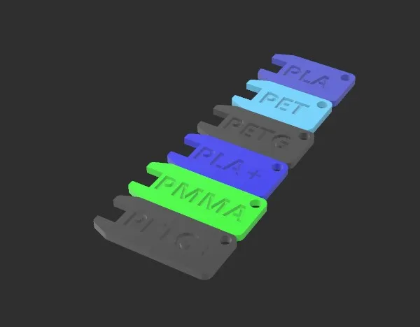 Bộ mẫu filament 26 loại cho máy in 3D i3 MK3S+ - Image 5