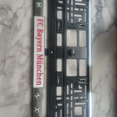 Biển số xe FC Bayern theo yêu cầu của đồng nghiệp