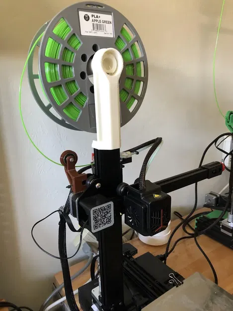 Giá đỡ cuộn filament thẳng đứng cho Ender 2 Pro - Image 1