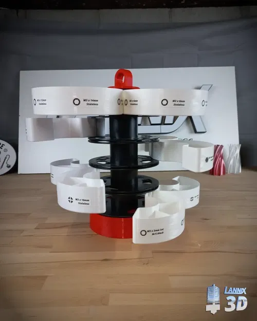 Giá đỡ tổ chức linh kiện từ cuộn filament Tecor - Image 5