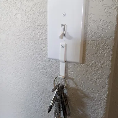 Móc treo chìa khóa theo hình dạng công tắc điện