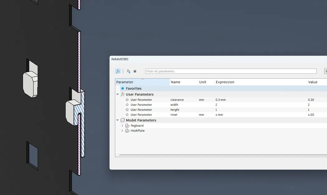 Phụ kiện cho bảng ghim lỗ vuông 10mm, khoảng cách 38mm - Image 3