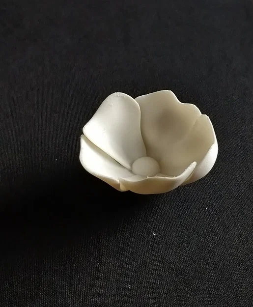 Nụ hoa hồng dại mô phỏng cho in 3D không cần hỗ trợ - Image 1