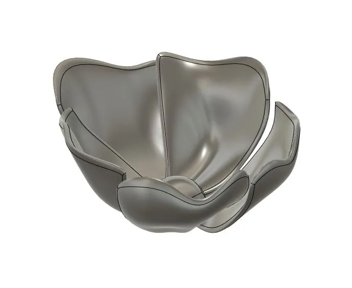 Nụ hoa hồng dại mô phỏng cho in 3D không cần hỗ trợ - Image 5