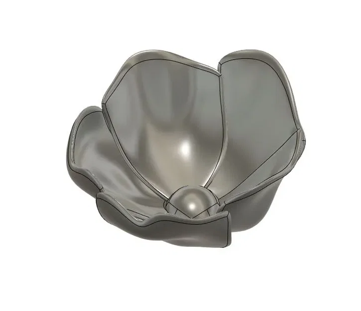 Nụ hoa hồng dại mô phỏng cho in 3D không cần hỗ trợ - Image 6