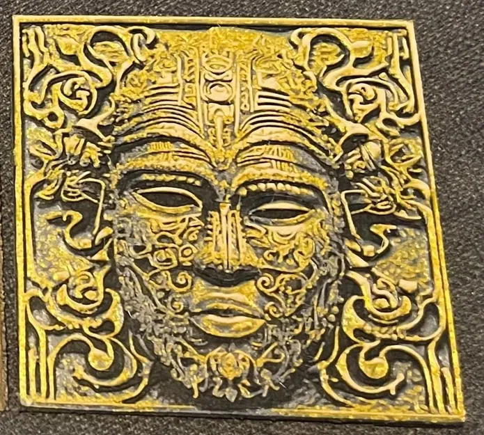 Khắc kim loại phong cách Hueforge cho bộ sưu tập dễ thương - Image 1